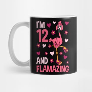 I'm 12 and Flamazing Flamingo Mug